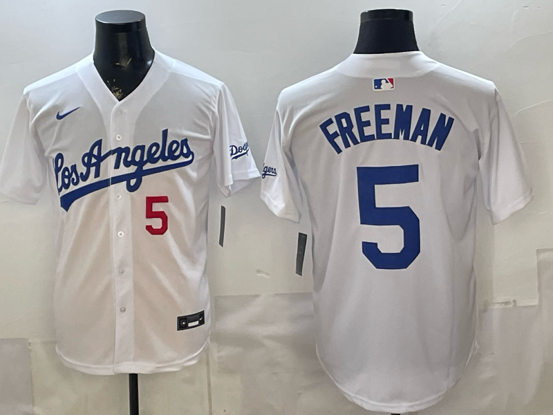 Men Los Angeles Dodgers #5 Freeman white Game 2026 Nike MLB Jersey 4014002